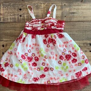 Penelope Mack Colorful Flower Dot Dress